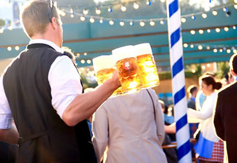 Dienste und Serviceleistungen auf dem Oktoberfest